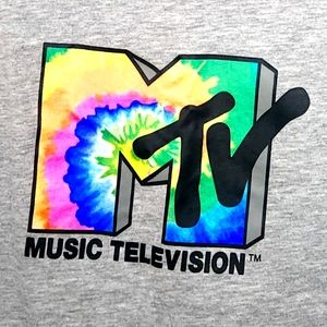 MTV crop tee🌈